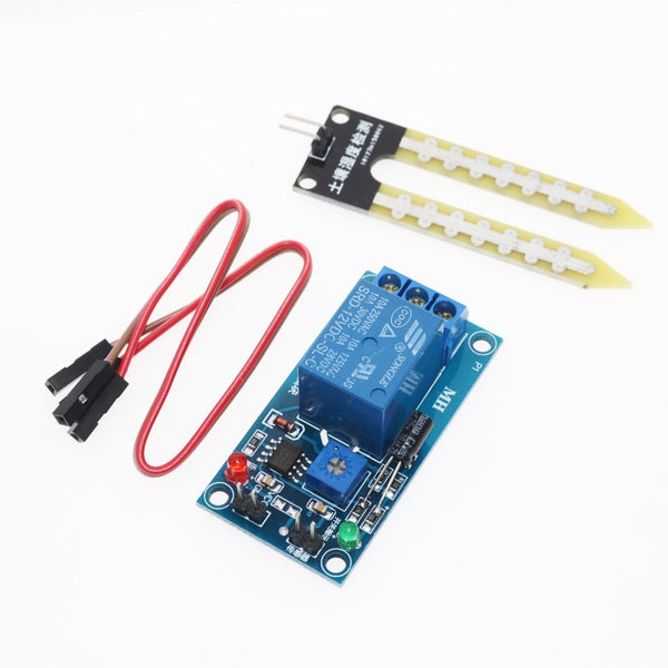 12V Relay Controller Soil Moisture Sensor Automatically Watering Arduino Pi