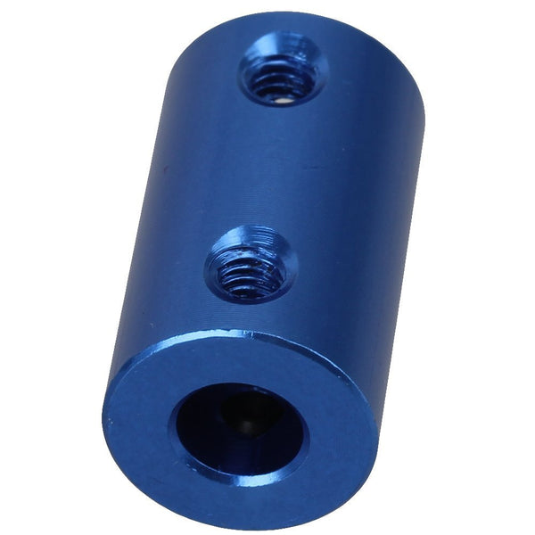 Rigid Shaft Motor Wheel Coupling Coupler Aluminum 4 / 5 / 6 / 6.35 / 8 / 10mm
