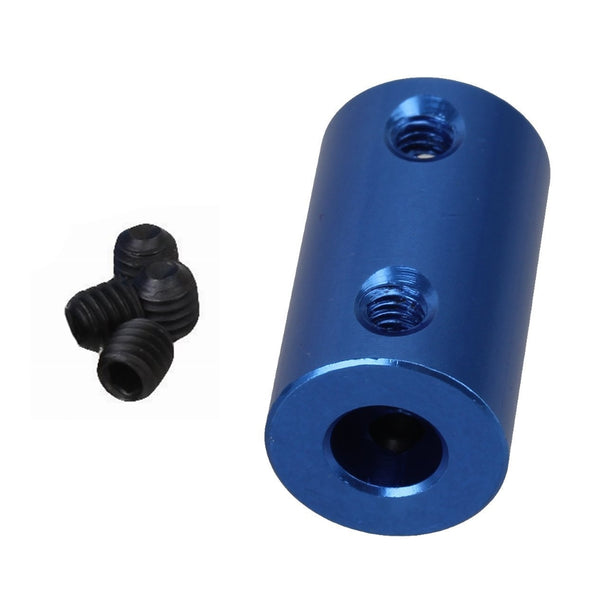 Rigid Shaft Motor Wheel Coupling Coupler Aluminum 4 / 5 / 6 / 6.35 / 8 / 10mm