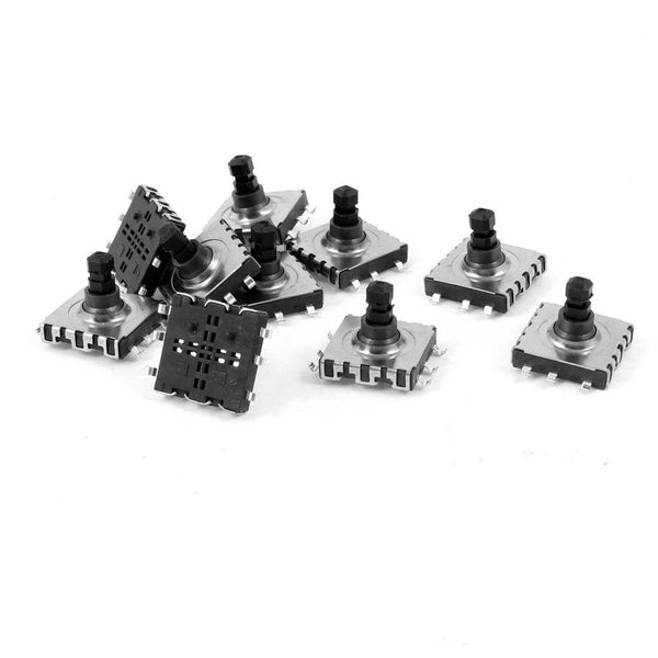 5 Way 6-Terminal Momentary Tactile Switch SMD Panel PCB 10x10x9mm 2/5/10 Switch