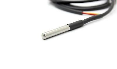 Waterproof DS18B20 Temperature Sensor Probe 100cm 1m 1 / 2 / 5 PROBES