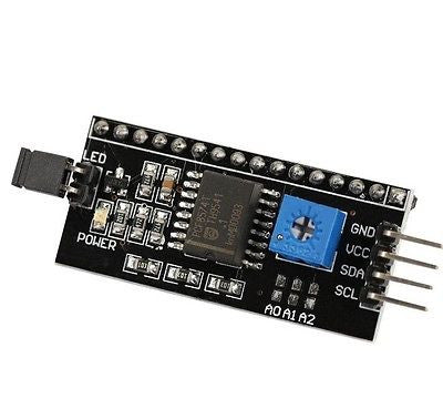 1602LCD Display 5V IIC/I2C/TWI/SPI Serial Interface Board Module Port NEW
