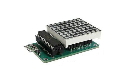 MAX7219 8x8 Red Dot Matrix Module Display Module Kit for Raspberry Pi Arduino