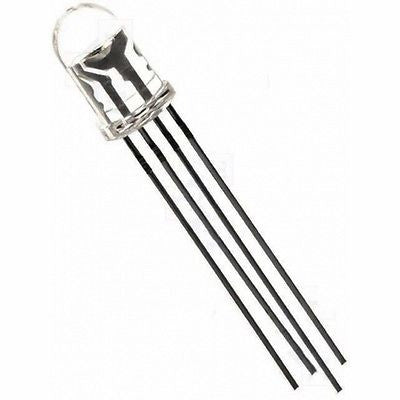 RGB 5MM 4 PIN Ultra Bright Clear LED Common Cathode 5 / 10 / 20 pcs