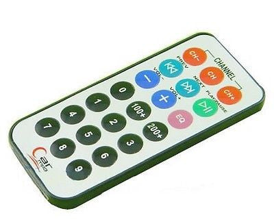 38KHz Wireless IR Infrared Remote Control complete with Battery