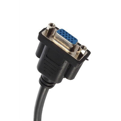HDMI Male to VGA HD-15 Male 15 pin Adapter Cable For HDTV