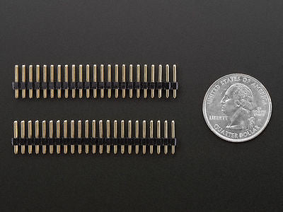 Male Headers for BeagleBone Black (2 x 23) - Pack of 2