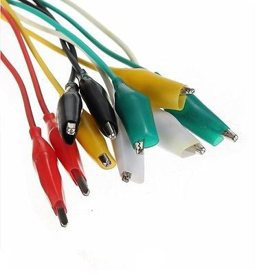 10pcs 50cm Double-ended Crocodile Cable Alligator Jumper Wires for BBC micro:bit
