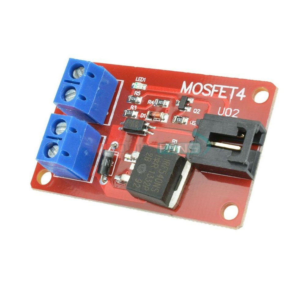 1 Channel 1 Route MOSFET Button IRF540 + MOSFET Switch Module for Arduino  Pi