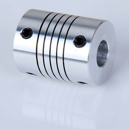CNC Motor Jaw Shaft Flexible Coupling Coupler 3D Printers 5 / 6.35 / 8 / 10mm DI