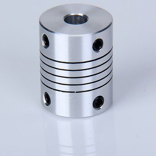 CNC Motor Jaw Shaft Flexible Coupling Coupler 3D Printers 5 / 6.35 / 8 / 10mm DI