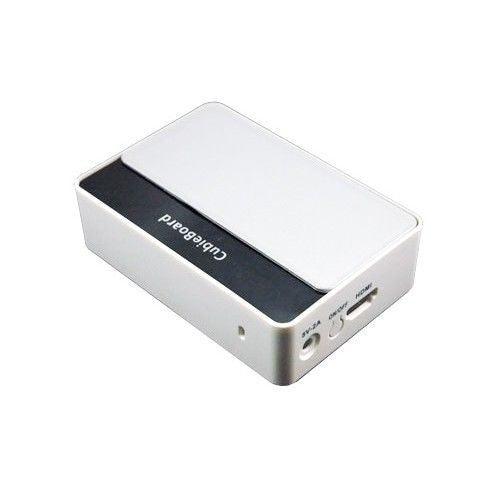 Cubieboard 1/2 Black/White ABS Case