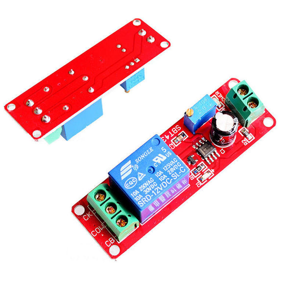 NE555 DC 12V DIGITAL DELAY TIMER RELAY WITH MODULE ADJUSTABLE