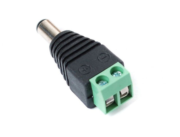 Screw Terminal 5.5mm/2.1mm DC Barrel Jack Plug Female Male  3/5/10 PCS SETS