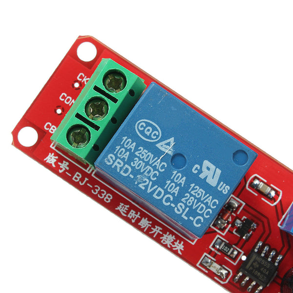 NE555 DC 12V DIGITAL DELAY TIMER RELAY WITH MODULE ADJUSTABLE