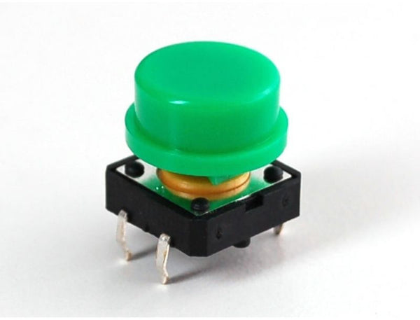 12x12x7.3mm Panel PCB Momentary Tactile Push Button Switch with CAP  5/10/20 PCS