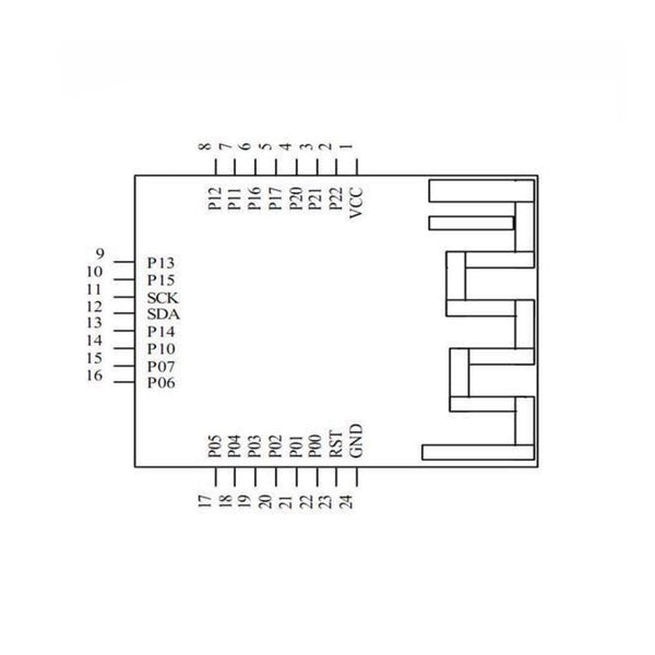 BLE Bluetooth 4.0 UART Transceiver Module CC2541 Central Switching iBeacon
