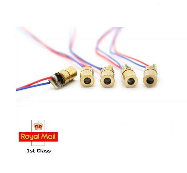 Mini Laser Diode Light Module Head Red 650nm 5V  for Raspberry Pi Arduino NEW