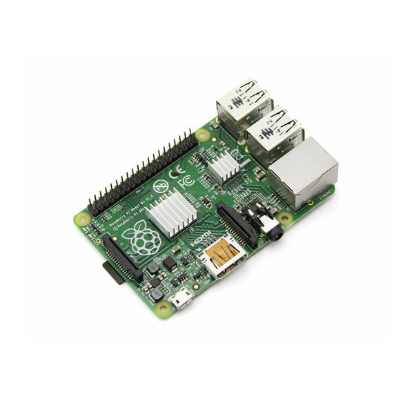 ABS Case Shell Enclosure BLACK + HEATSINK SET for Raspberry Pi 3 B / 2 B / B+