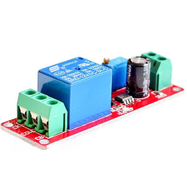 NE555 DC 12V DIGITAL DELAY TIMER RELAY WITH MODULE ADJUSTABLE