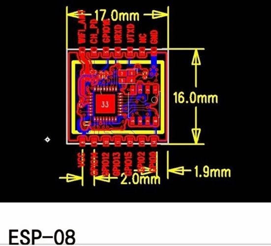 ESP8266 Remote Serial Port WIFI Transceiver Wireless Modules ESP-01 to ESP-12