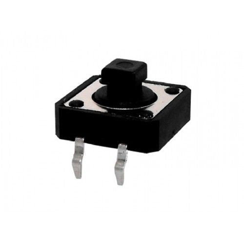 12x12x7.3mm Push Button Momentary Tactile Switch Square BLUE CAP 5/10/20 pcs