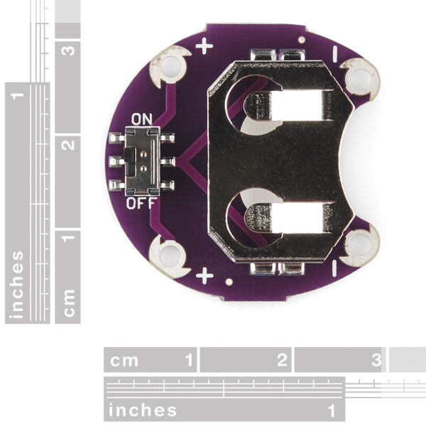 LilyPad Coin Cell Battery Holder CR2032 Battery Mount Module for Arduino Pi