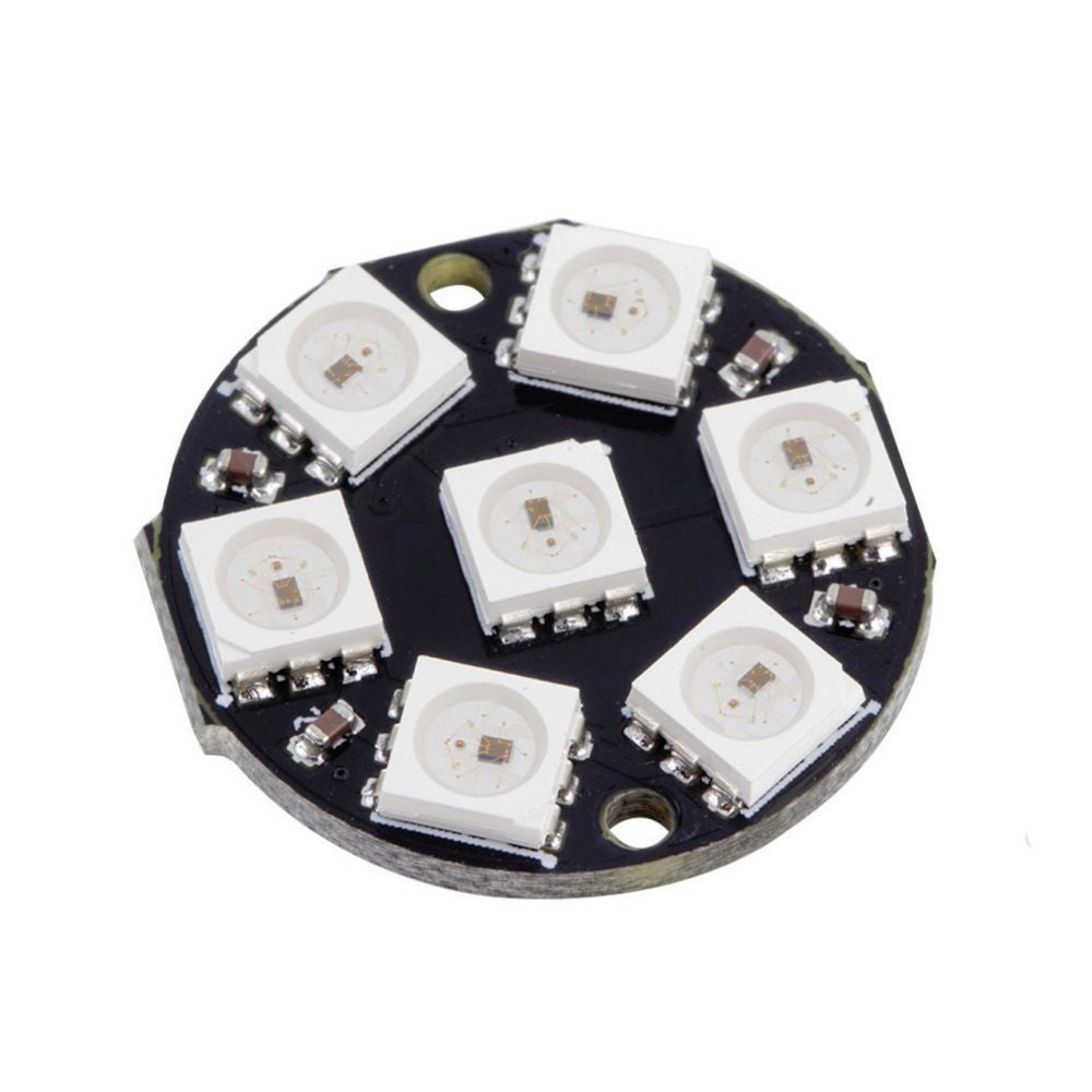 7-Bit WS2812 5050 RGB LED Ring  Arduino Raspberry Pi