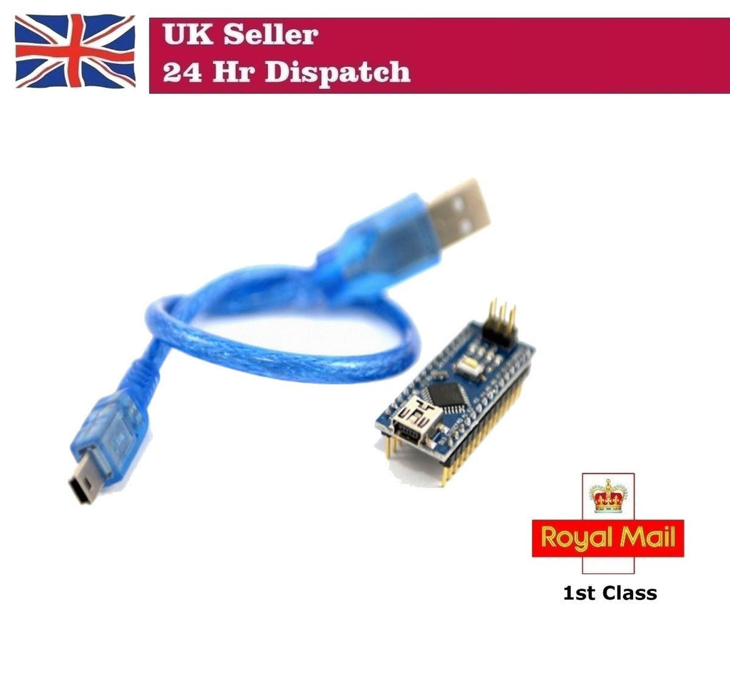 Mini Nano 3.0 16M Atmel ATmega328 Board Arduino Compatible with USB Cable