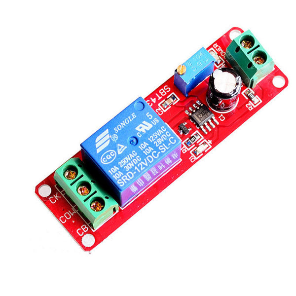 NE555 DC 12V DIGITAL DELAY TIMER RELAY WITH MODULE ADJUSTABLE