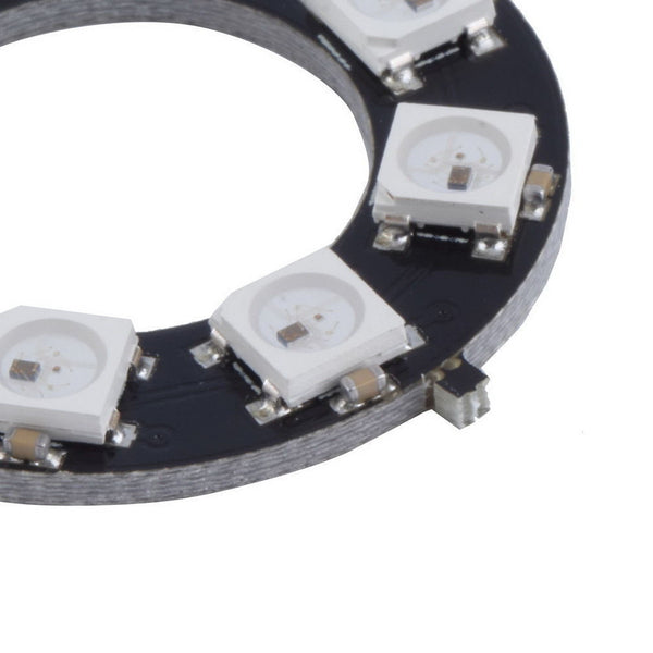 NeoPixel Ring - 8 x WS2812 5050 RGB LED Ring Board for Arduino Raspberry Pi