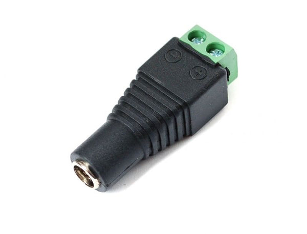 Screw Terminal 5.5mm/2.1mm DC Barrel Jack Plug Female Male  3/5/10 PCS SETS