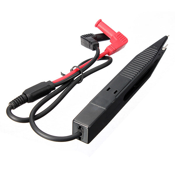 -	SMT SMD Chip Resistance Test Clip Lead Probe Multimeter Meter Tweezer Capacitor