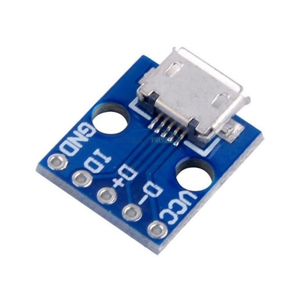 USB Micro-B Breakout Board Power Charging Converter Module
