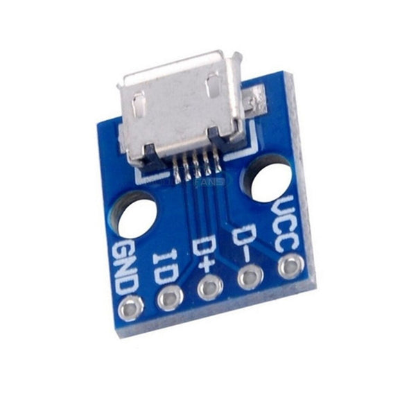 USB Micro-B Breakout Board Power Charging Converter Module
