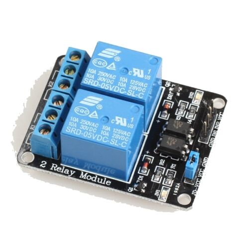 2 Two Channel 5v Relay Module Board LED For Arduino PIC ARM DSP AVR Electronic