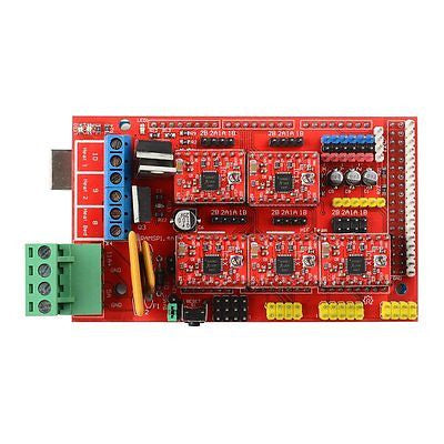 RAMPS 1.4 3D Printer Kit with Arduino Mega2560 + A4988 for RepRap Pololu SaintSm