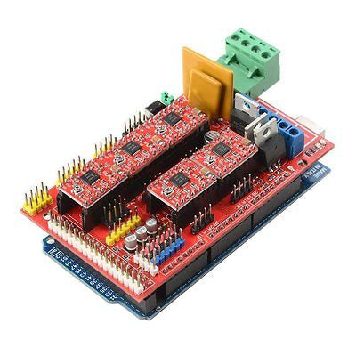 RAMPS 1.4 3D Printer Kit with Arduino Mega2560 + A4988 for RepRap Pololu SaintSm