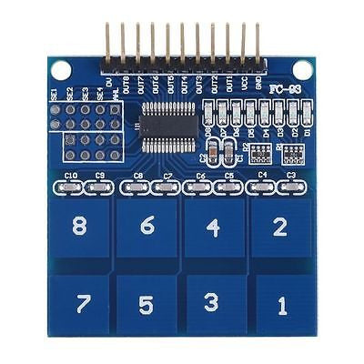 TTP226 8 Channel Digital Touch Sensor Module Capacitive Touch Switch Button