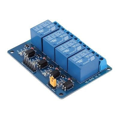 Four 4 Channel 5V  Relay Module Arduino Raspberry Pi NEW