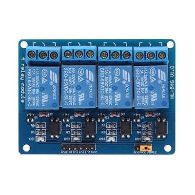 Four 4 Channel 5V  Relay Module Arduino Raspberry Pi NEW