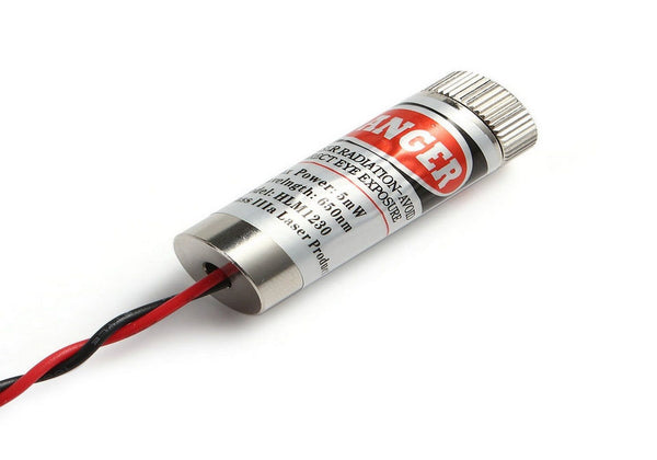 650nm RED LINE Laser Module 5V Industrial Grade
