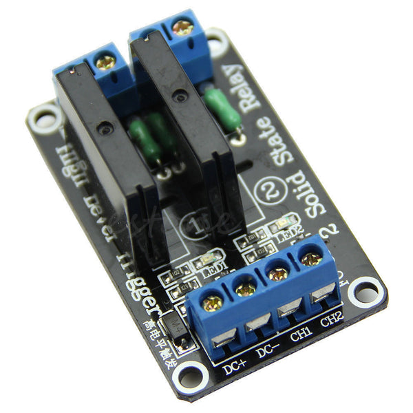 5V 2 Channel Solid State Relay module for Arduino Raspberry Pi