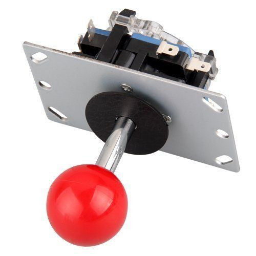 Red Joystick 8 way Controller for Arcade Games Arduino Raspberry Pi