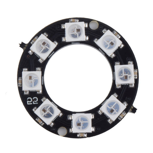 NeoPixel Ring - 8 x WS2812 5050 RGB LED Ring Board for Arduino Raspberry Pi