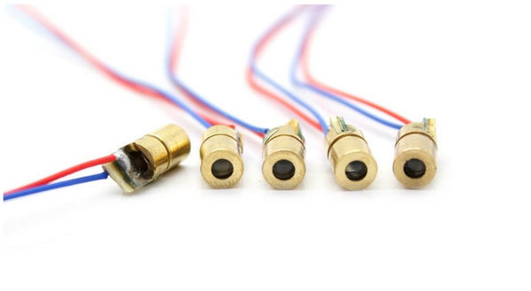 Mini Laser Diode Light Module Head Red 650nm 5V  for Raspberry Pi Arduino NEW