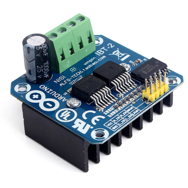 High Power Motor Driver Module BTS7960B 43A Arduino Intelligent Vehicle Robot