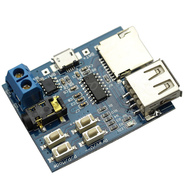TF card U disk MP3 Format Decoder Board Module Amplifier Decoding audio Player