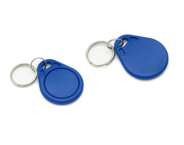 RFID 13.56MHz Token Tag IC Tag Token Key Ring IC Cards Blue Colour 3 5 10 20 Pcs