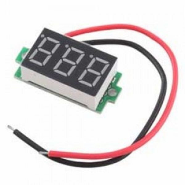 Mini DC 3.0-30V Red LED Panel Voltmeter Raspberry Pi  Arduino NEW